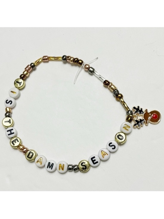 Homemade Jewelry - Taylor Swift Eras Tour Friendship Bracelet ‘Tis The Damn Season Evermore